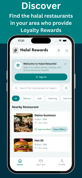 Halal Rewards App