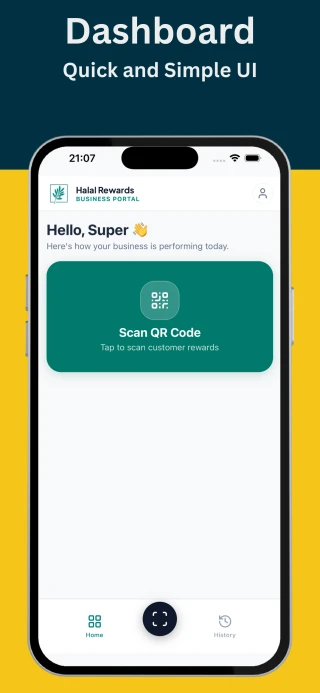Halal Rewards Business Owner App